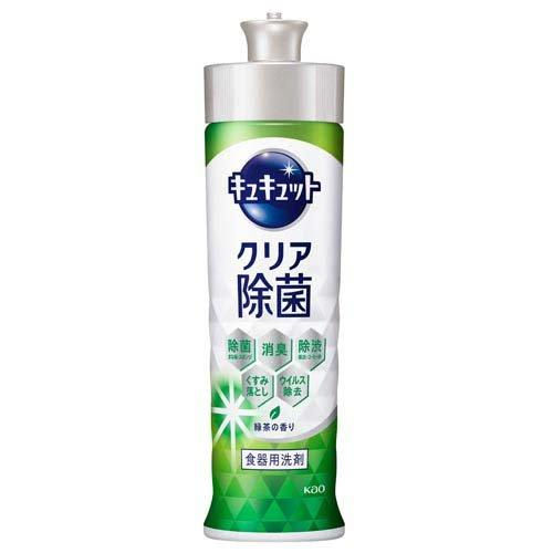 10888 ｷｭｷｭｯﾄ ｸﾘｱ除菌 緑茶本体220ml