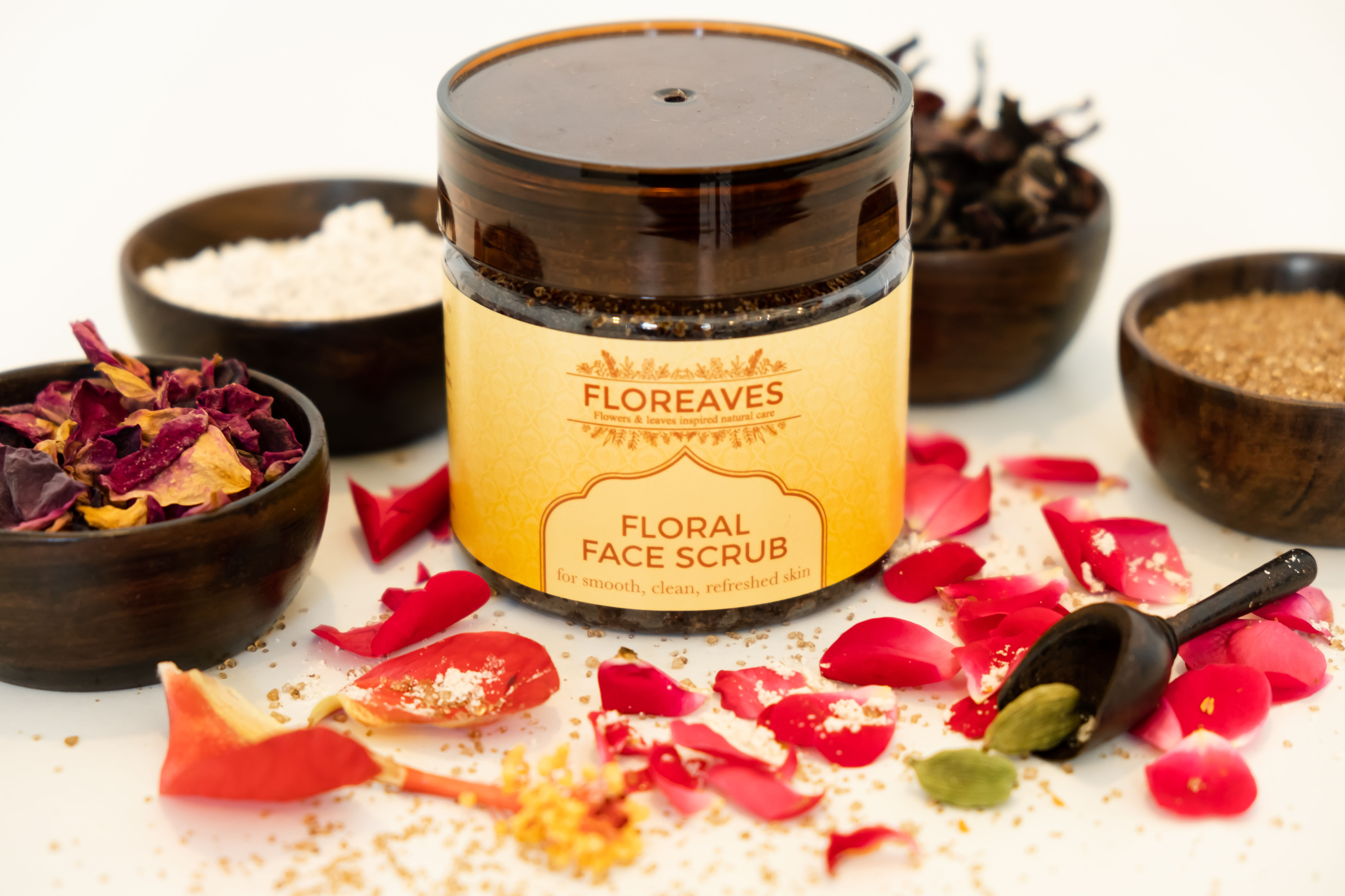 Floral Face Scrub