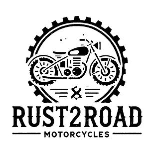logo rust2road motorcycles