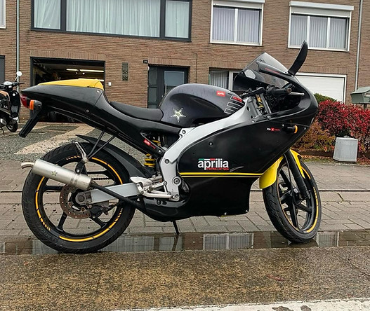 gerestaureerde aprillia rs 50