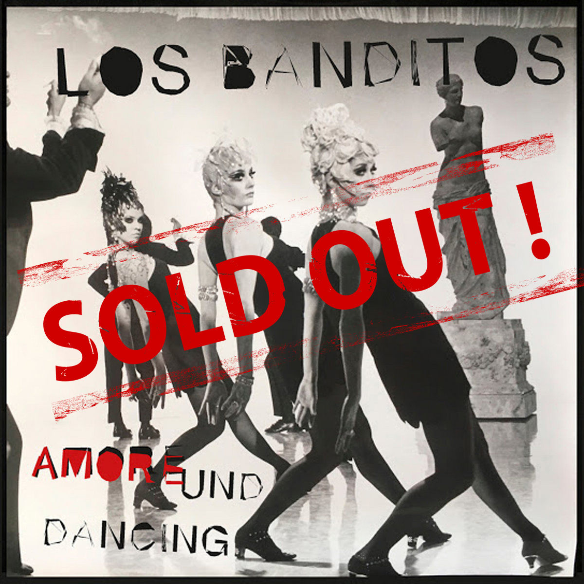 Vinyl 7" Los Banditos - Amore & Dancing inkl. Totenkopf-PUK