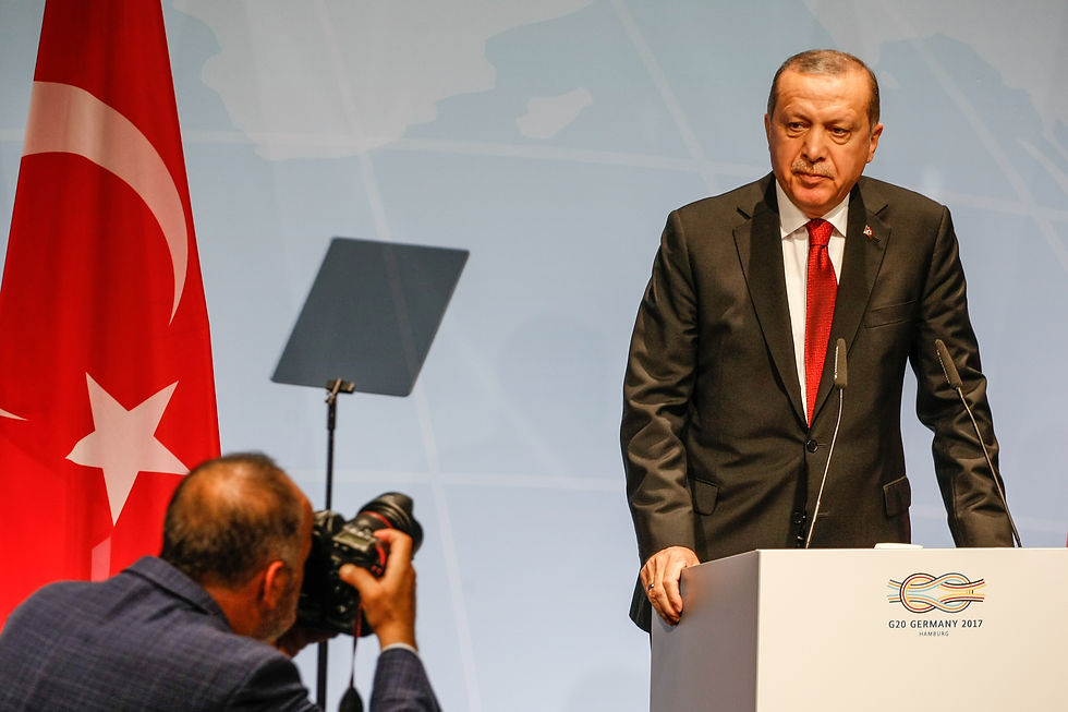Erdogan distanziert sich - wie Trump - nach den Beratungen vom Pariser Klimaabkommen.