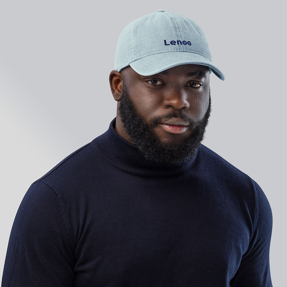 Thumbnail: Lenoo Denim caps