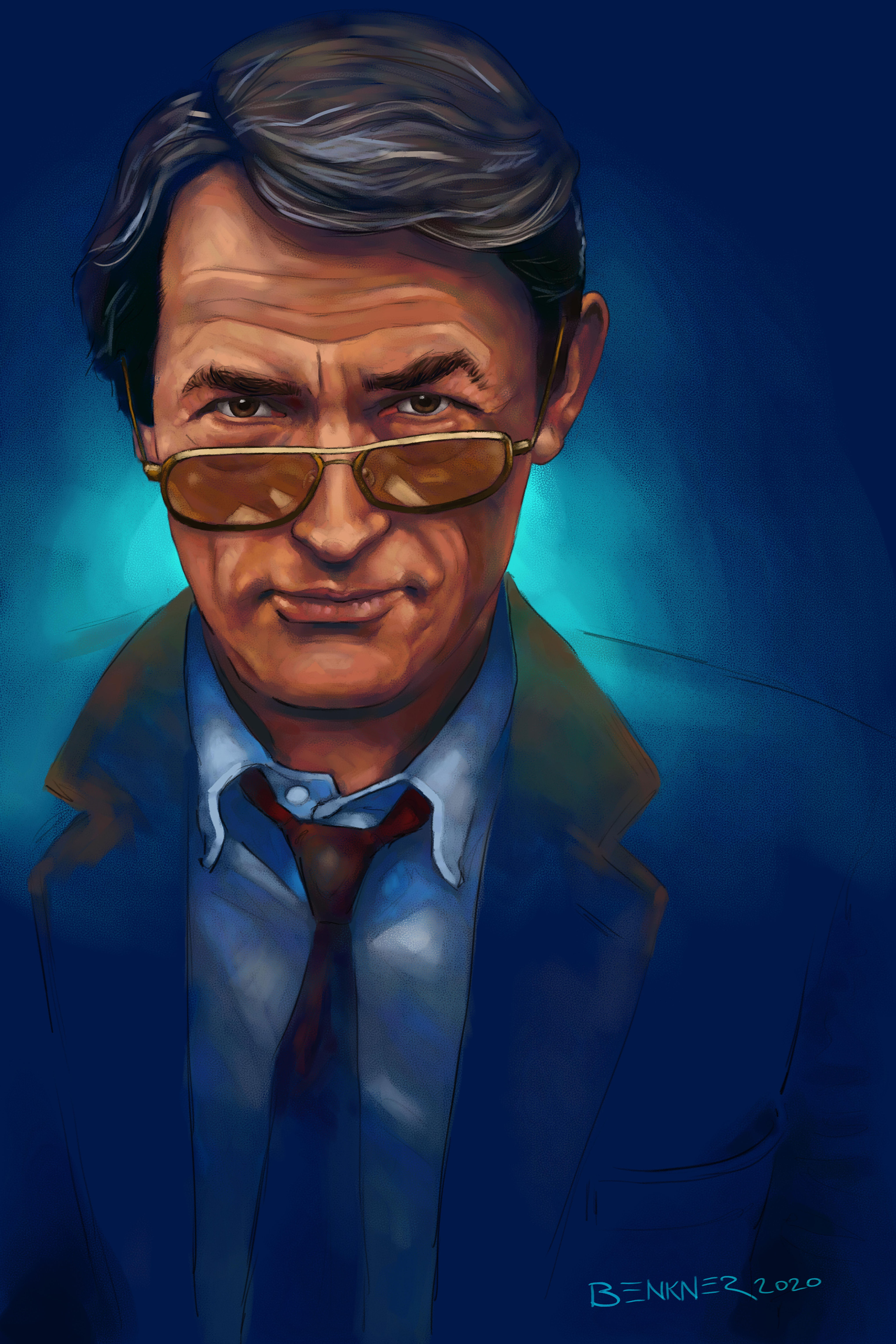 Gregory Peck Art Print