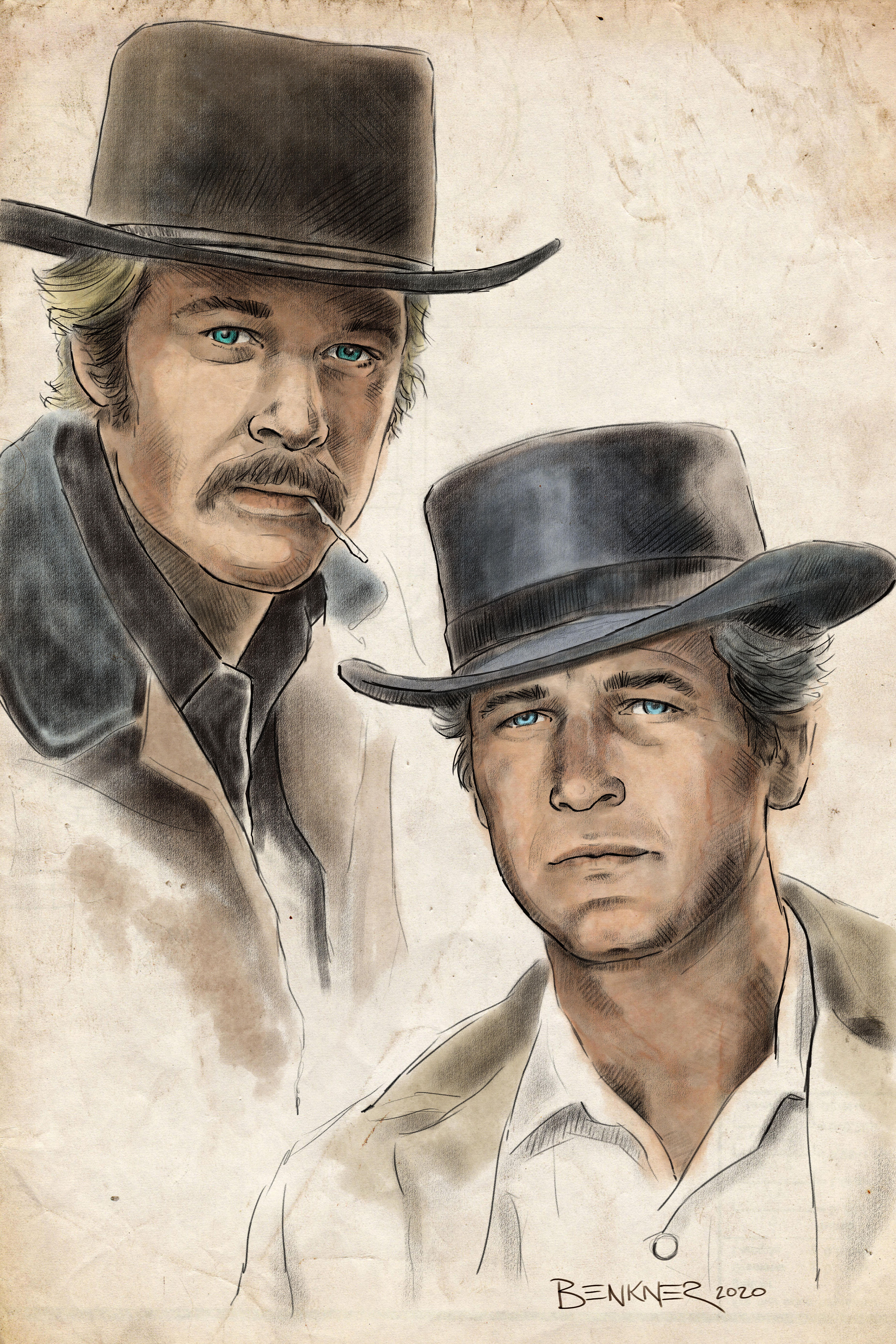 Butch and Sundance Art Print