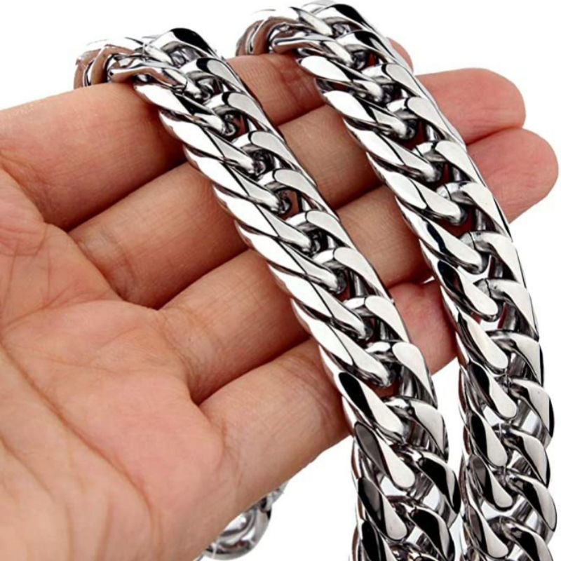 Stainless Steel Man's Necklace/Bracelet