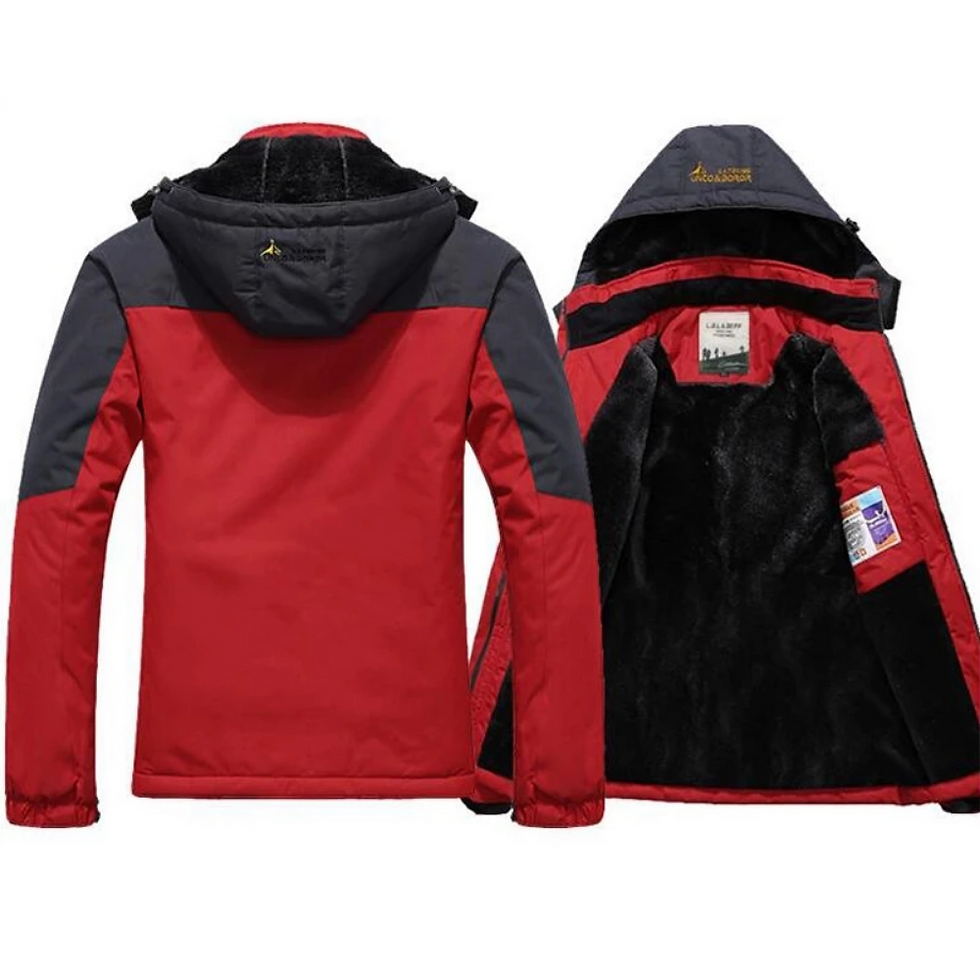 Thumbnail: Military Hooded Winter's Jacket