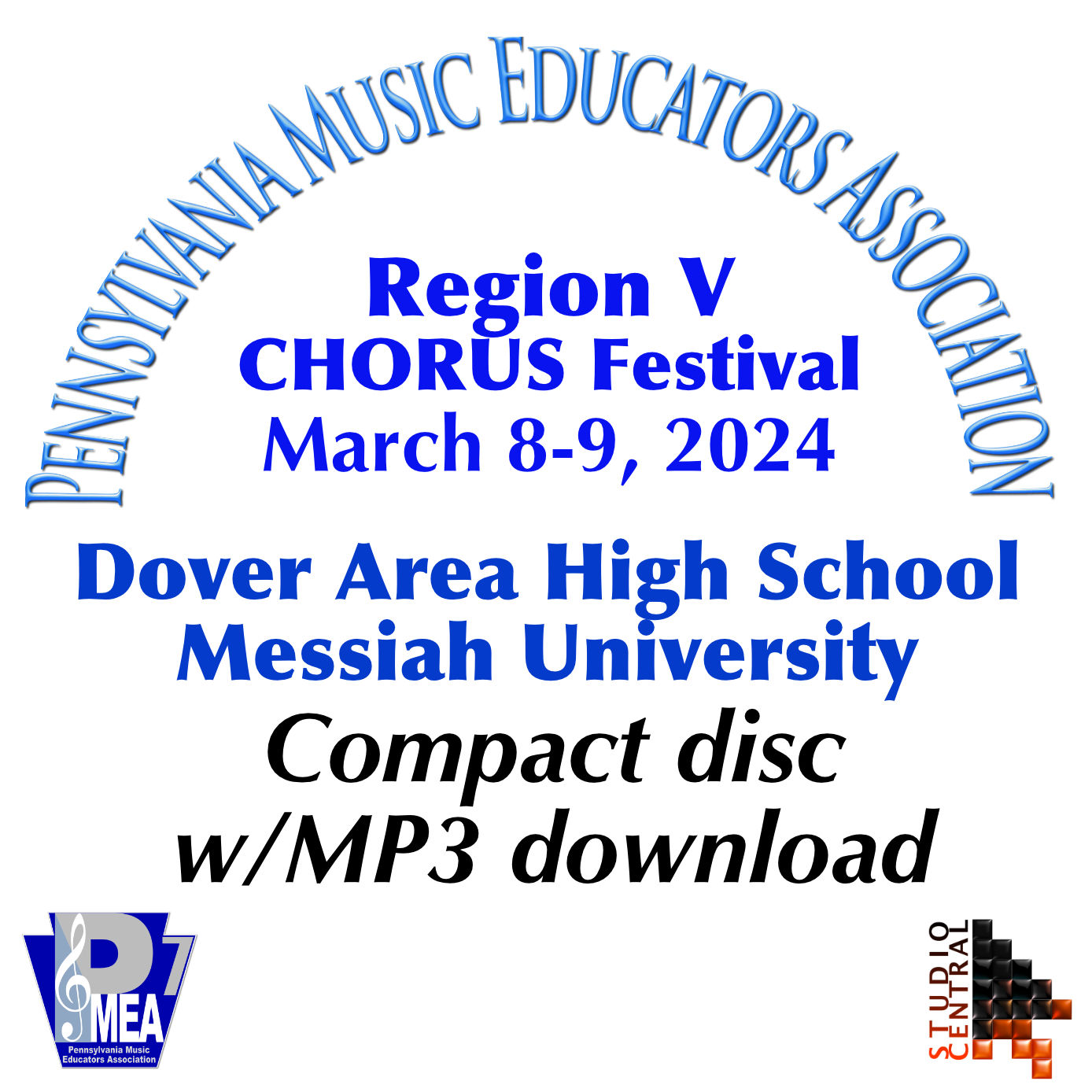 PMEA 2024 Region V Chorus Compact Disc