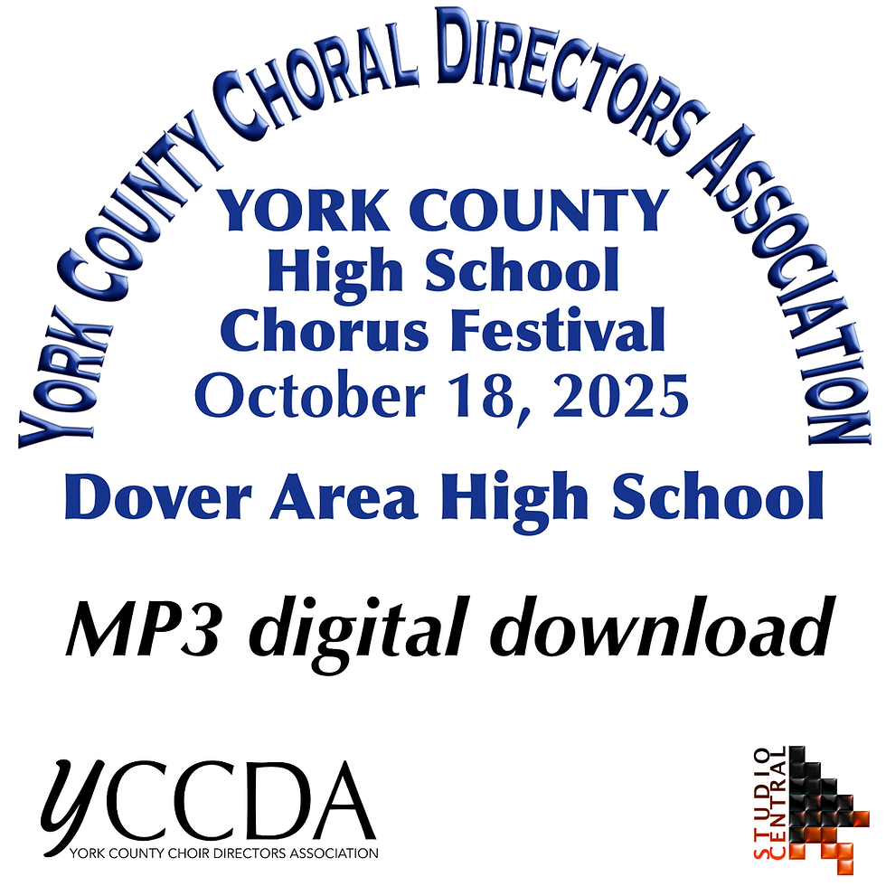 2025 YCCDA York County High School Chorus - mp3 digital download