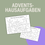Miniaturbild: Adventshausaufgaben Freebie