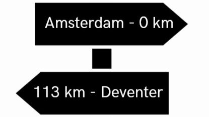 Niet om te struinen, maar om te signeren