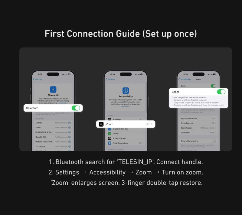Thumbnail: TELESIN Master Grip Set for iPhone17 Pro Pro Max Magnetic Phone Camera Hand Grip