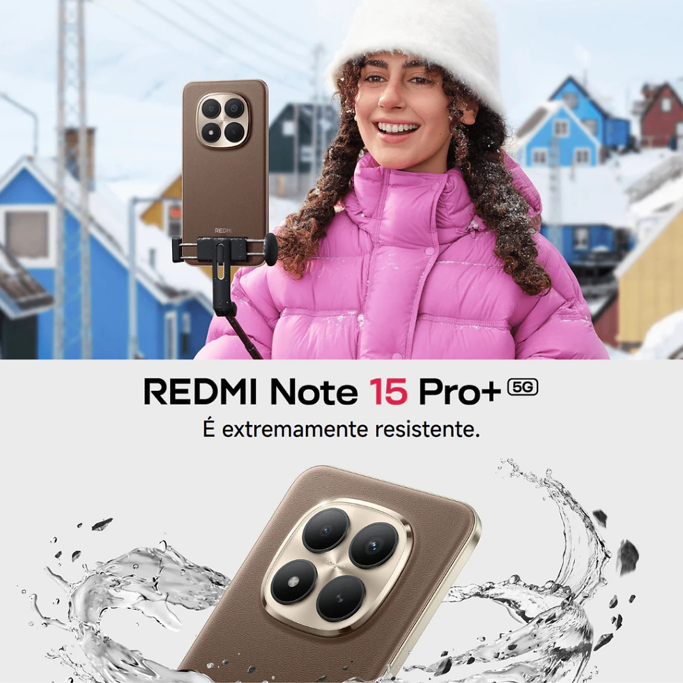 Thumbnail: Xiaomi Redmi Note 15 PRO + 5G,512GB/12GB RAM, Snapdragon Processor®7S Gen 4, 20
