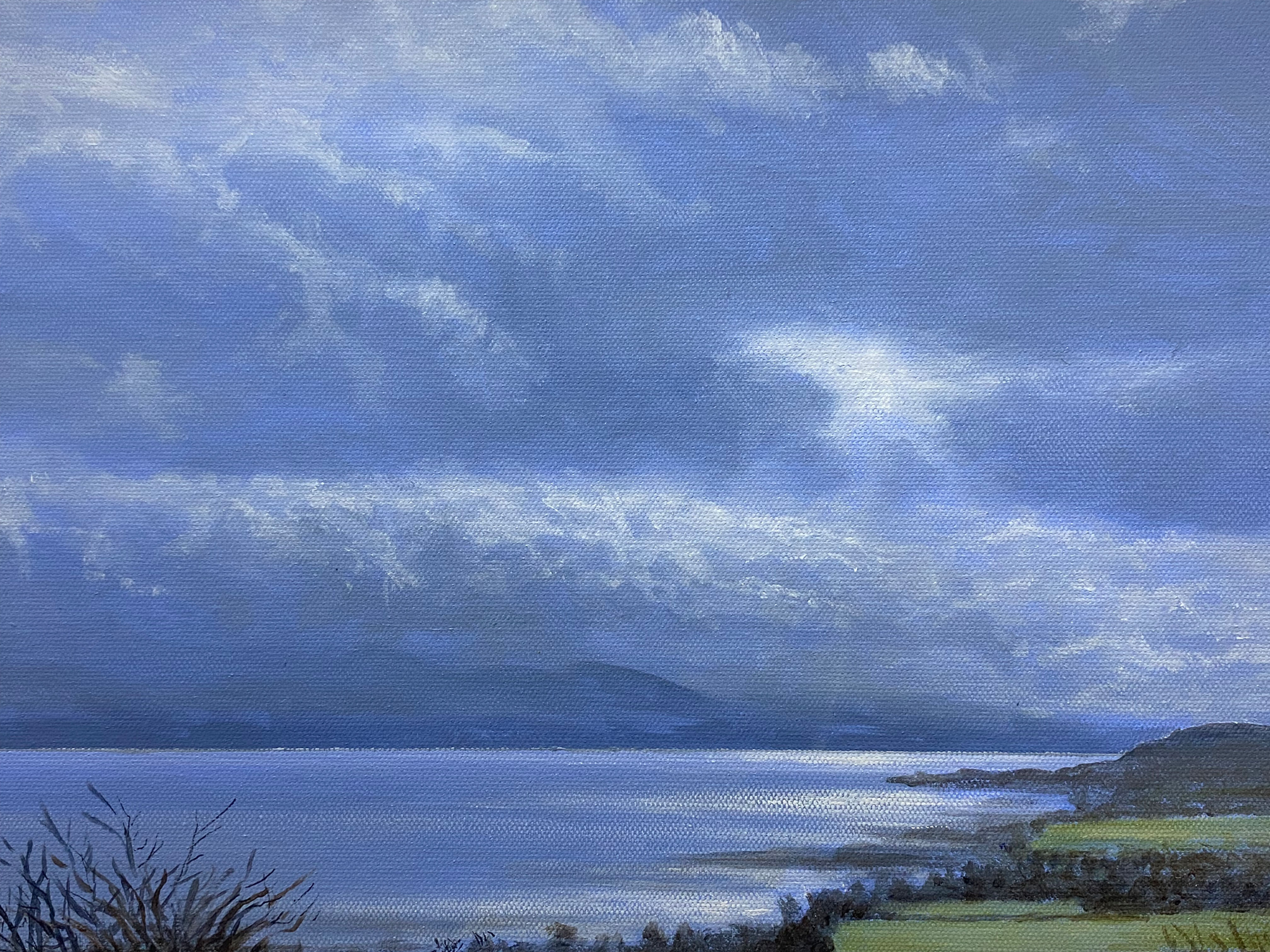 Across the Menai Strait from Penmon Village 