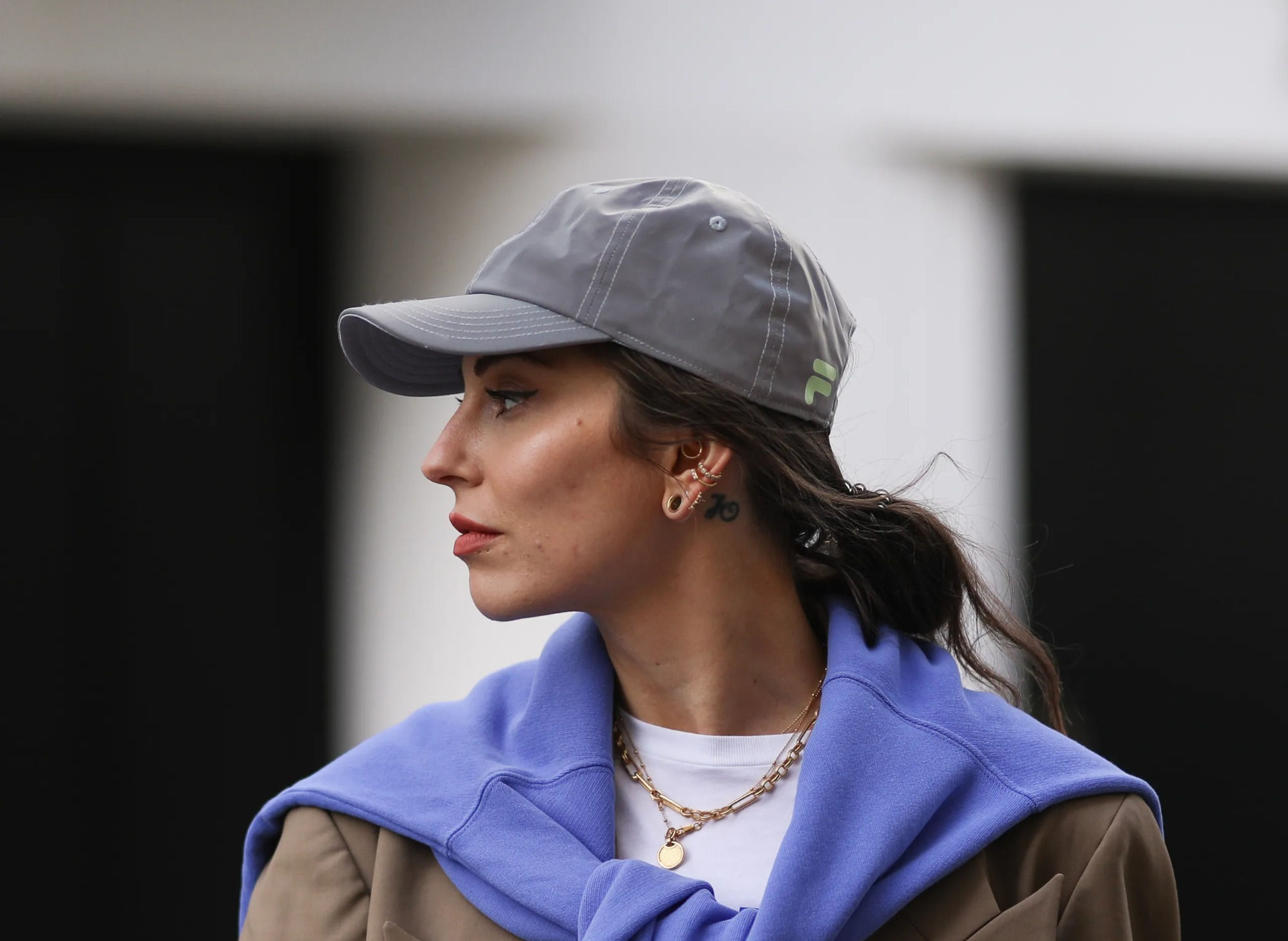 Gorra Kurupt gris