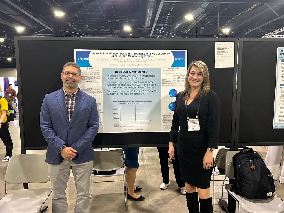 Senior Principal Scientist Chris Coleman, MS, RDN, CCRP, CPT, and Principal Scientist Jessica Kiel, MS, RDN, CCRP, CPT