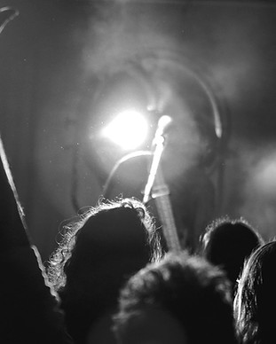 In the crowds