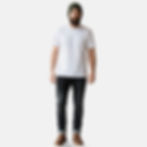 Unisex Merserize Uzun Kollu Interlok T-Shirt White (2).jpg