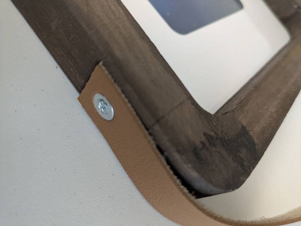 Miniaturbild: Kunstdruck im Holz-Rahmen "Koffer voll Träume