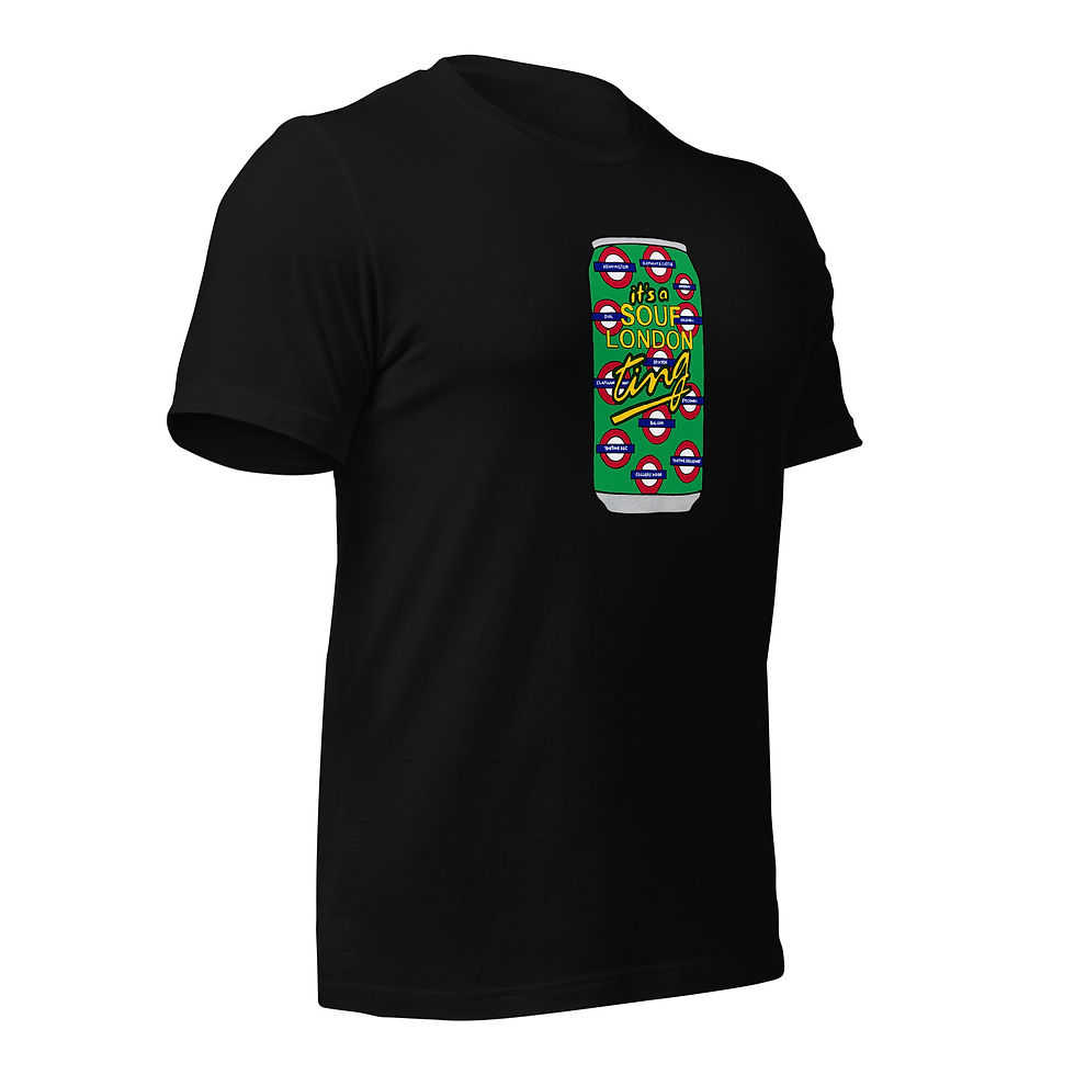Thumbnail: IT'S A SOUF LONDON TING Unisex t-shirt
