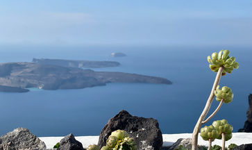 Views of the Caldera from Thira