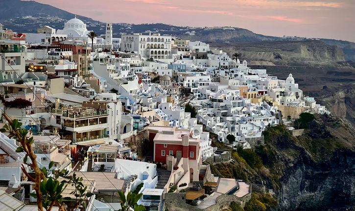 Thira at Sunset