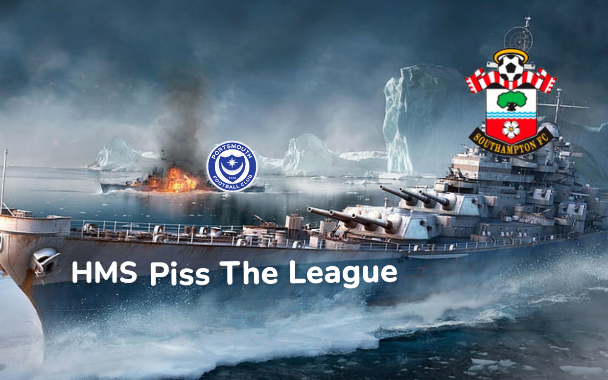 HMS Piss the League sticker