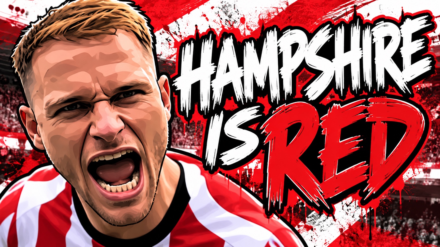 Hampshire Is Red sticker