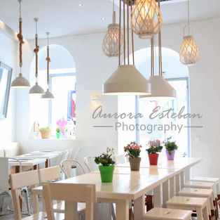 fotografia de restaurantes y edificios en valencia