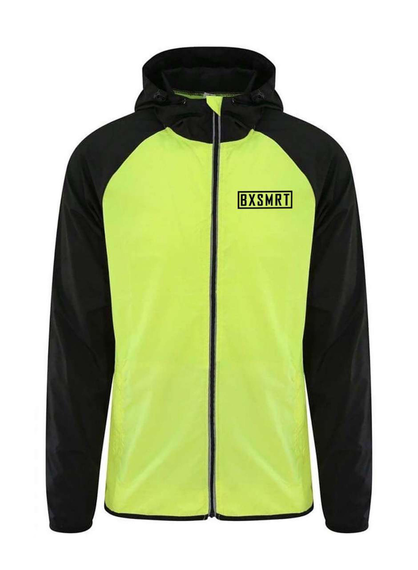Bxsmrt windshield jacket ( Electric yellow / Black )