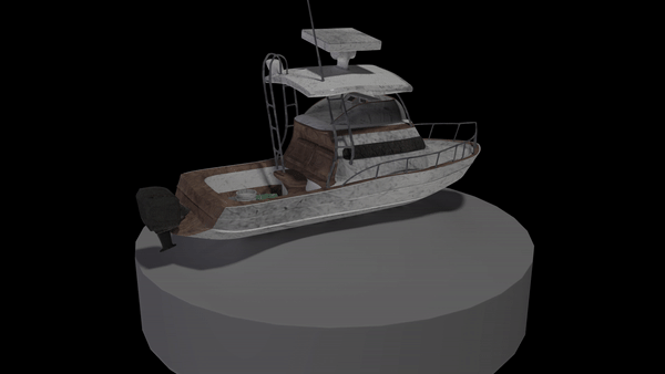 High-Poly Boat