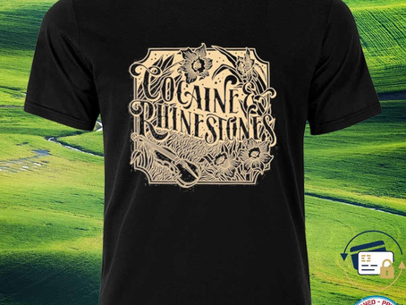 Squadgifts - Cocaine & rhinestones limited shirt