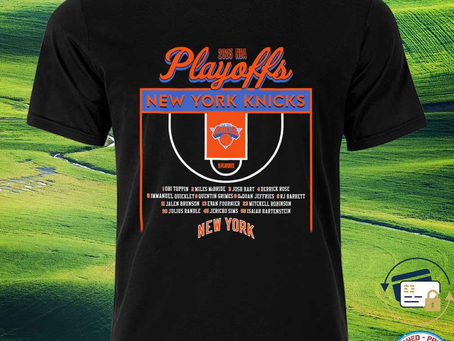Squadgifts - New york knicks stadium essentials 2023 nba playoffs roster shirt