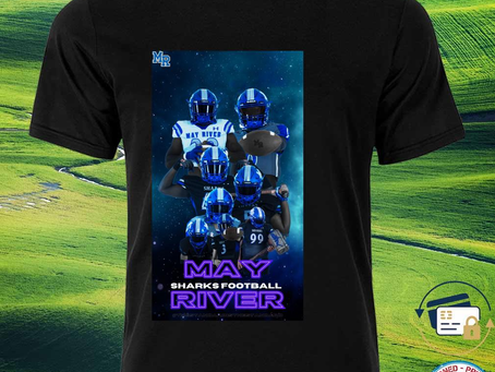Squadgifts - May River Football Sharks Football shirt
