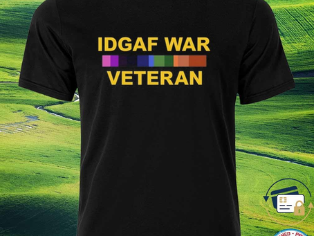 Squadgifts - Sam zo1oft idgaf war veteran shirt