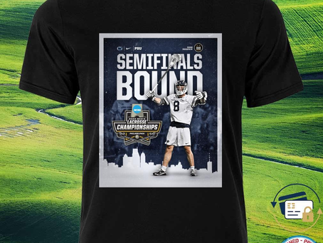 Squadgifts - Penn State Semifinals Bound 2023 Men’s Lacrosse championships shirt