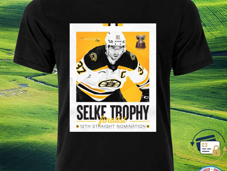 Squadgifts - Selke trophy Finalist 12th straight nomination shirt