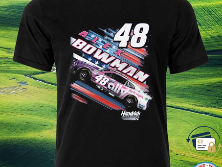 Awesome alex bowman 2023 patriotic fuel shirt