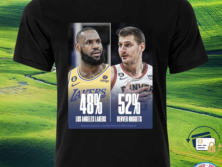 Squadgifts - 48% Los Angeles Lakers 52% Denver nuggets shirt