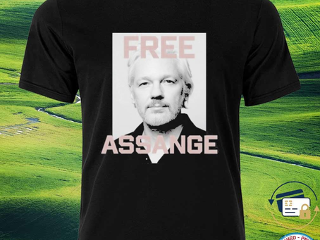 Squadgifts - Kari lake wearing free assange new 2023 shirt