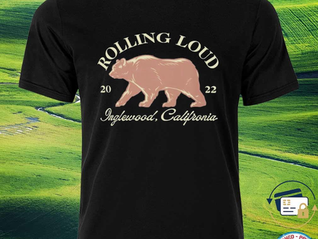 Squadgifts - Rolling loud bear inglewood 22 shirt