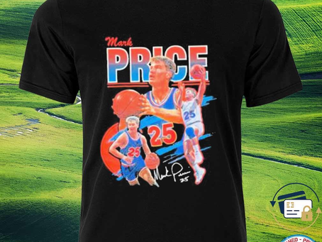 Squadgifts - Mark price cleveland basketball shirt