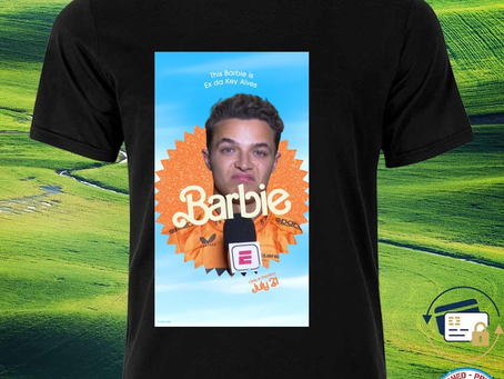 Squadgifts - Funny this Barbie Is Ex Da Key Alves Lando Norris Barbie