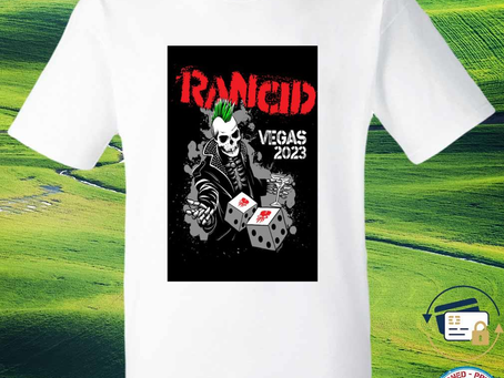 Squadgifts - Awesome rancid 2023 las vegas nv shirt