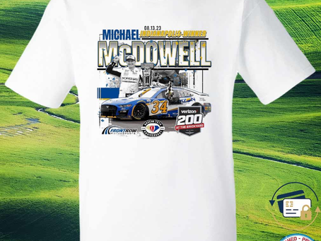Squadgifts - Best michael mcdowell 2023 indy road course race win shirt