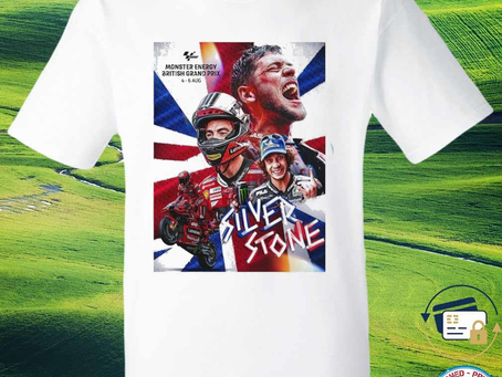 Squadgifts - Moto gp 2023 british grand prix shirt