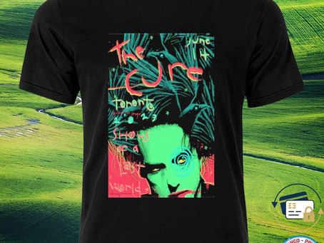Squadgifts - Funny The cure toronto 2023 shirt