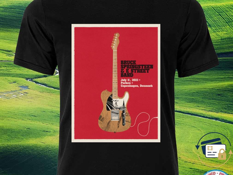 Squadgifts - Official july 11th 2023 bruce springsteen and the e-street band parken copenhagen denma