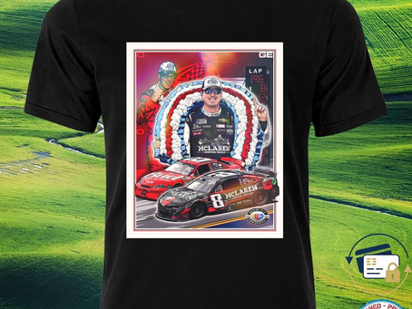 Squadgifts - The No. 8 in Victory Lane at TALLADEGA shirt