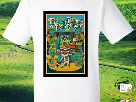 Squadgifts - Les claypool’s fearless flying frog brigade tour los angeles ca july 14 2023 new shirt